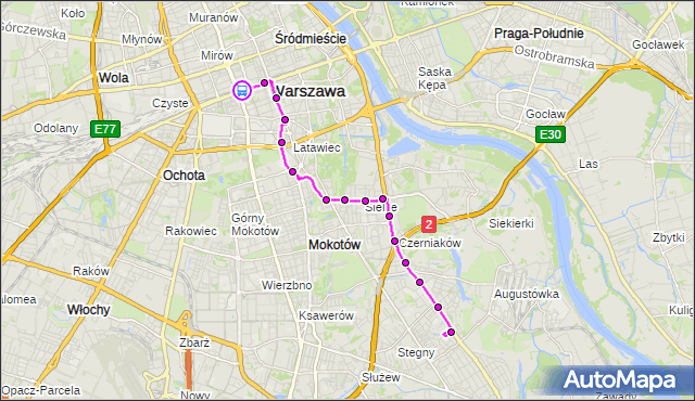 Rozkład jazdy autobusu 131 na przystanku Dw.Centralny 02. ZTM Warszawa na mapie Targeo