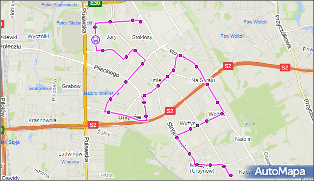 Rozkład jazdy autobusu 179 na przystanku Megasam 01. ZTM Warszawa na mapie Targeo