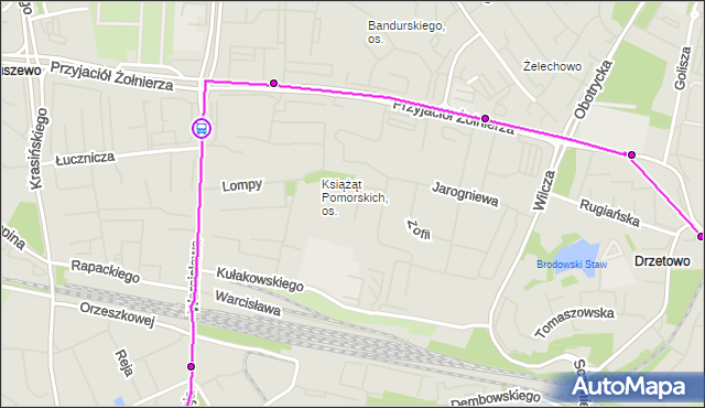 Rozkład jazdy autobusu 69 na przystanku Łucznicza 11. ZDiTM Szczecin na mapie Targeo