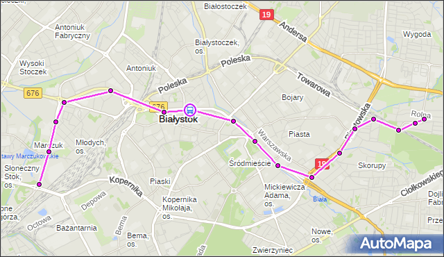 Rozkład jazdy autobusu 12 na przystanku AL.PIŁSUDSKIEGO/CZĘSTOCHOWSKA. BKM na mapie Targeo