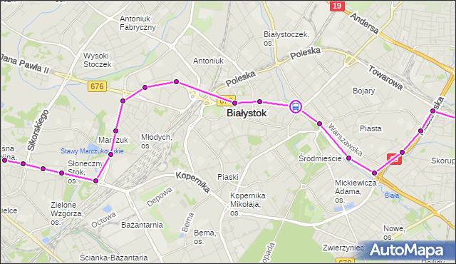 Rozkład jazdy autobusu 12 na przystanku AL.PIŁSUDSKIEGO/RZEKA BIAŁA. BKM na mapie Targeo