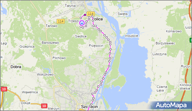 Rozkład jazdy autobusu 526 na przystanku Police Park Solidarności 11. ZDiTM Szczecin na mapie Targeo