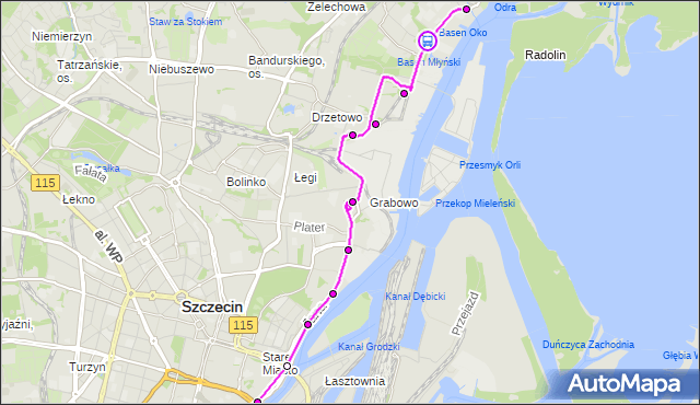 Rozkład jazdy tramwaju 3 na przystanku Robotnicza 11. ZDiTM Szczecin na mapie Targeo