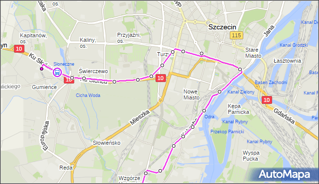 Rozkład jazdy autobusu 528 na przystanku Kręta 11. ZDiTM Szczecin na mapie Targeo