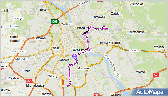 Rozkład jazdy autobusu 138 na przystanku DS Riviera 02. ZTM Warszawa na mapie Targeo