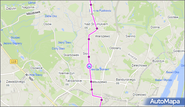 Rozkład jazdy autobusu 87 na przystanku Duńska 11. ZDiTM Szczecin na mapie Targeo