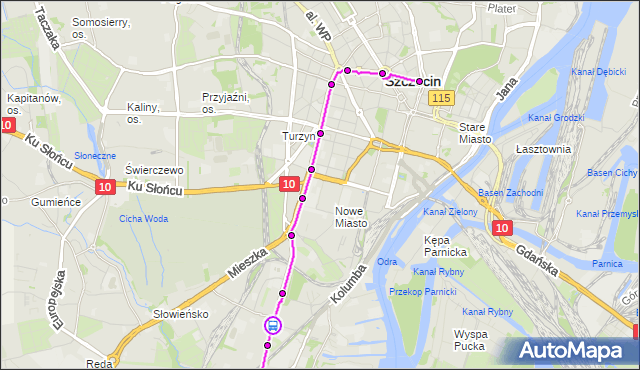 Rozkład jazdy tramwaju 12 na przystanku Szpitalna 12. ZDiTM Szczecin na mapie Targeo