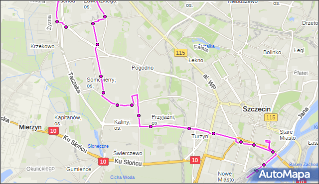 Rozkład jazdy autobusu 75 na przystanku Zawadzkiego 11. ZDiTM Szczecin na mapie Targeo