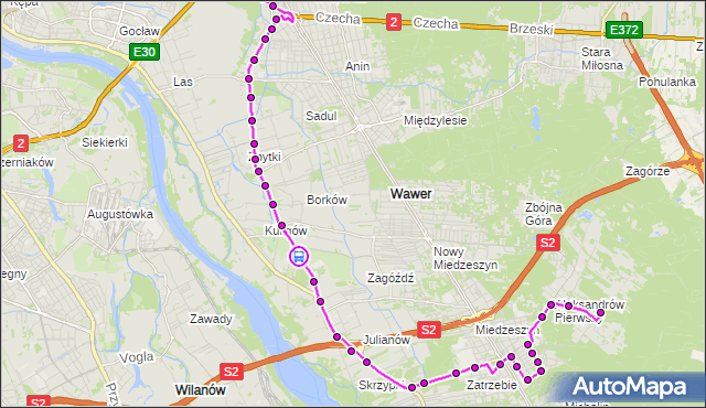 Rozkład jazdy autobusu 142 na przystanku Odrębna 02. ZTM Warszawa na mapie Targeo