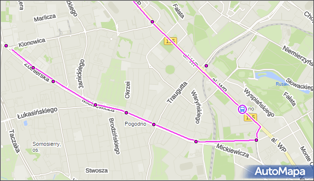Rozkład jazdy tramwaju 7 na przystanku Bogumiły 12. ZDiTM Szczecin na mapie Targeo