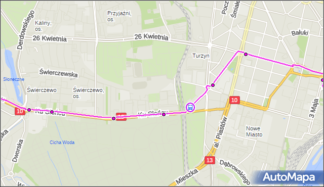 Rozkład jazdy tramwaju 8 na przystanku Osiedle Akademickie 12. ZDiTM Szczecin na mapie Targeo