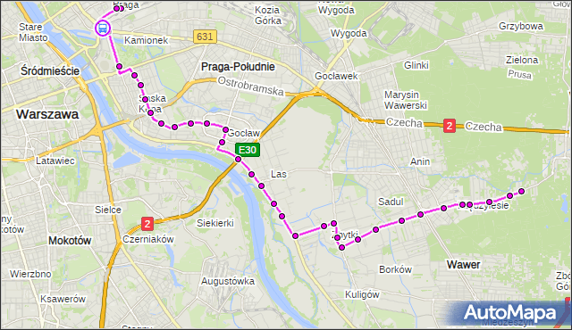 Rozkład jazdy autobusu 147 na przystanku Kijowska 01. ZTM Warszawa na mapie Targeo