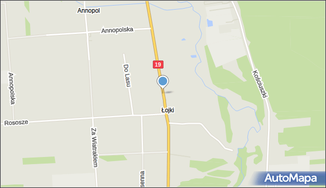 Siemiatycze, 11 Listopada, mapa Siemiatycze