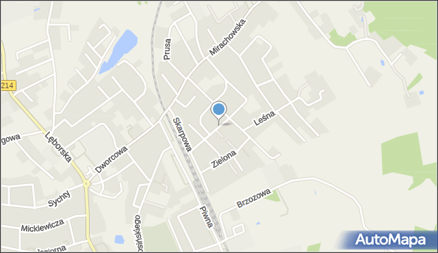 Sierakowice powiat kartuski, 11 Listopada, mapa Sierakowice powiat kartuski