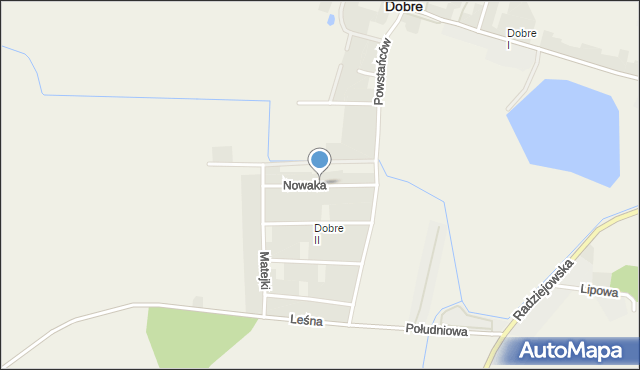 Dobre powiat radziejowski, 19 Stycznia, mapa Dobre powiat radziejowski