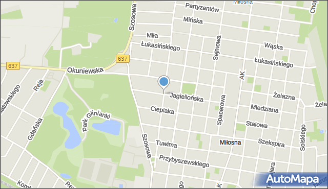 Sulejówek, 3 Maja, mapa Sulejówek