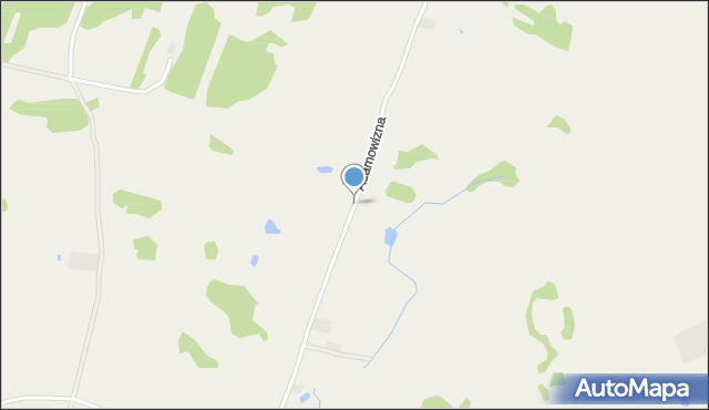 Adamowizna gmina Szypliszki, Adamowizna, mapa Adamowizna gmina Szypliszki