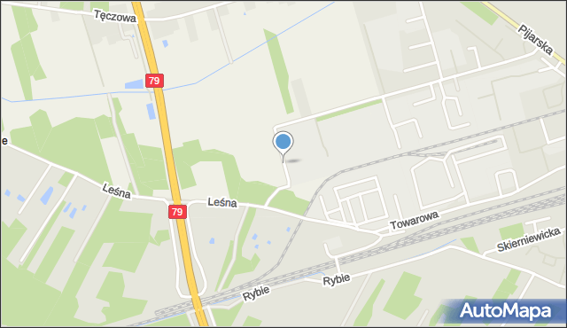 Mikówiec, Adamowicza Norberta, mapa Mikówiec