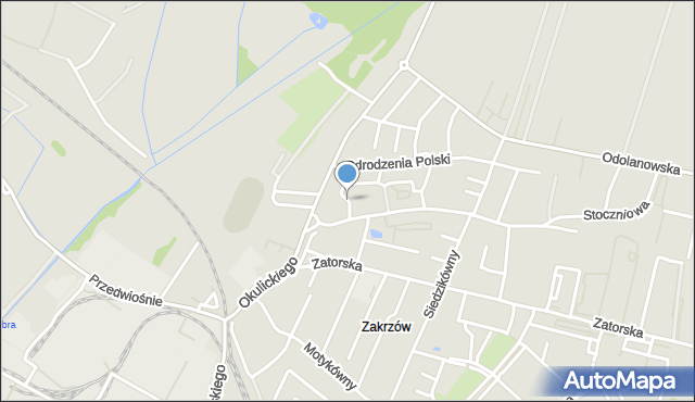 Wrocław, Admiralska, mapa Wrocławia