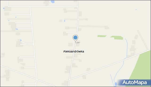 Aleksandrówka gmina Belsk Duży, Aleksandrówka, mapa Aleksandrówka gmina Belsk Duży
