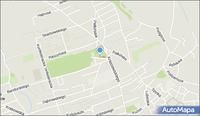 Jarosław, Aleja Szczepańskiego Wojciecha, płk., mapa Jarosławia