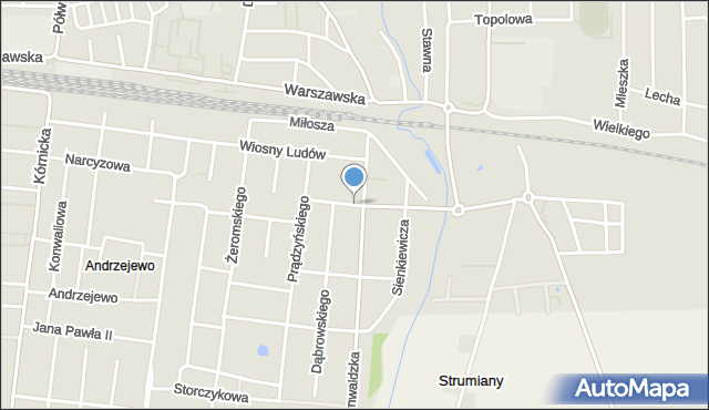 Kostrzyn powiat poznański, Aleja 3 Maja, mapa Kostrzyn powiat poznański