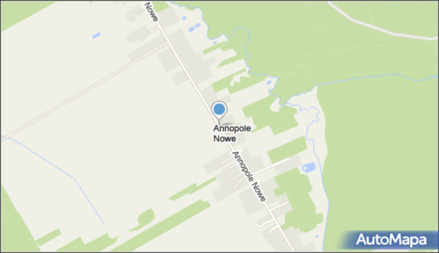 Annopole Nowe, Annopole Nowe, mapa Annopole Nowe