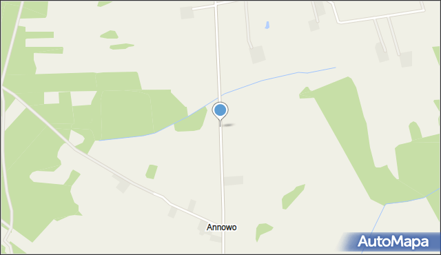 Annowo gmina Chorzele, Annowo, mapa Annowo gmina Chorzele