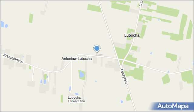 Antoniew-Lubocha, Antoniew-Lubocha, mapa Antoniew-Lubocha