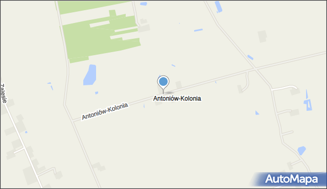 Antoniów-Kolonia, Antoniów-Kolonia, mapa Antoniów-Kolonia