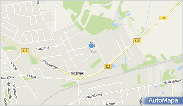 Lubartów, Andersa Władysława, gen., mapa Lubartów