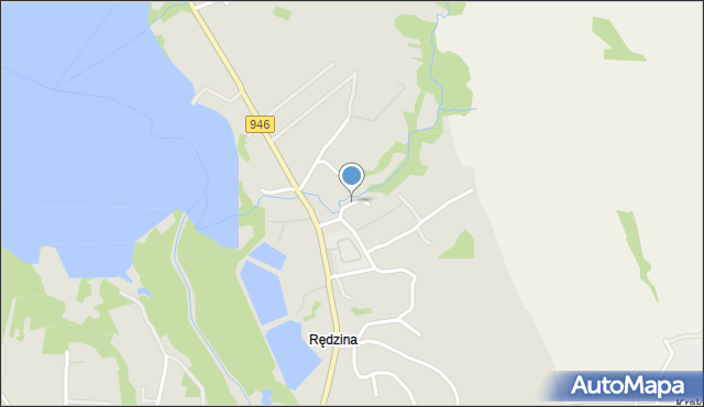 Żywiec, Andersa Władysława, gen., mapa Żywiec