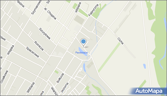 Łomianki, Arciszewskiego Krzysztofa, adm., mapa Łomianki