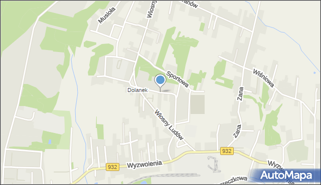 Marklowice, Astrów, mapa Marklowice