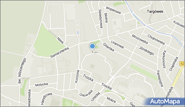 Warszawa, Askenazego Szymona, mapa Warszawy