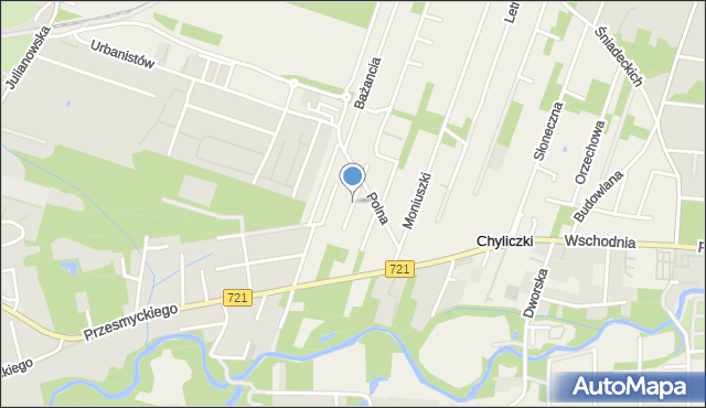Chyliczki gmina Piaseczno, Atlantydy, mapa Chyliczki gmina Piaseczno