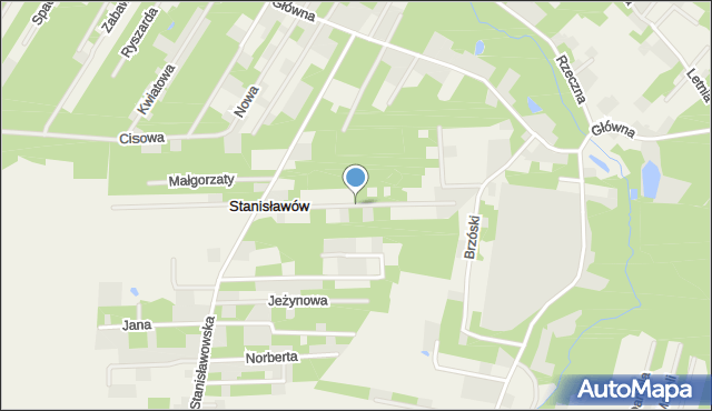 Bądzyń, Barbary, mapa Bądzyń