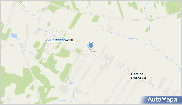 Barcice Rososkie, Barcice Rososkie, mapa Barcice Rososkie