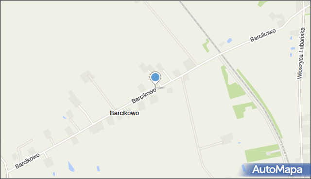 Barcikowo gmina Lubanie, Barcikowo, mapa Barcikowo gmina Lubanie