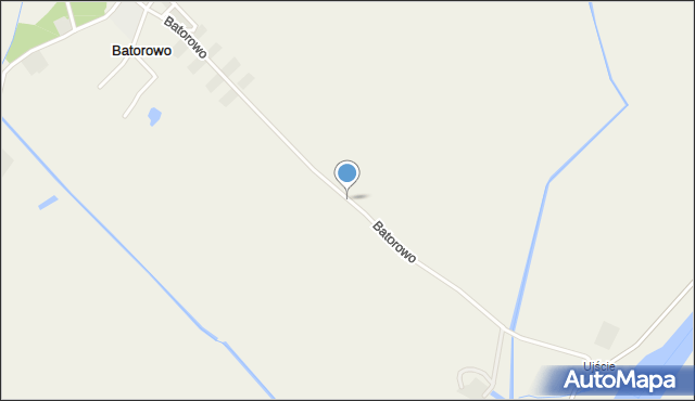 Batorowo gmina Elbląg, Batorowo, mapa Batorowo gmina Elbląg