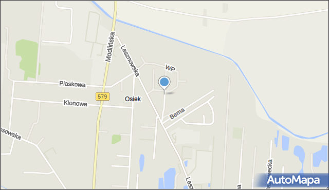 Błonie powiat warszawski zachodni, Batalionów Chłopskich, mapa Błonie powiat warszawski zachodni