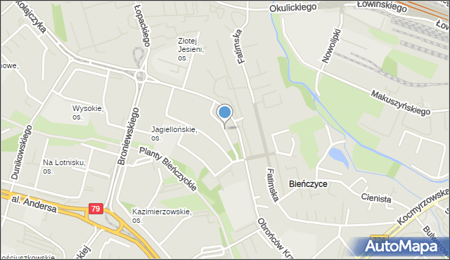 Kraków, Barbary Radziwiłłówny, mapa Krakowa