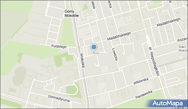Warszawa, Balladyny, mapa Warszawy