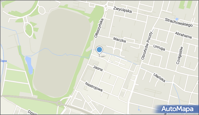 Wysoka gmina Kobierzyce, Bajeczna, mapa Wysoka gmina Kobierzyce