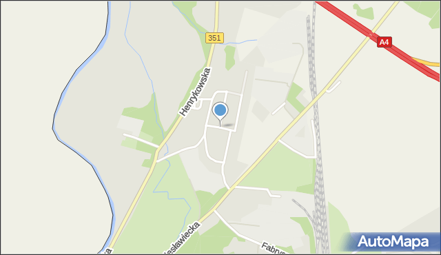 Zgorzelec, Banachiewicza Tadeusza, mapa Zgorzelec