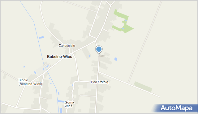 Bebelno-Kolonia, Bebelno-Kolonia, mapa Bebelno-Kolonia