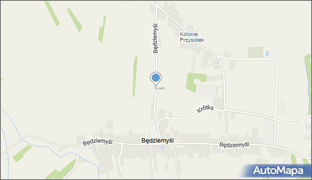 Będziemyśl, Będziemyśl, mapa Będziemyśl