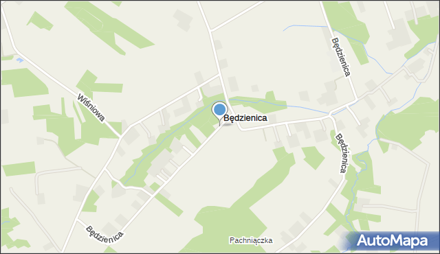 Będzienica, Będzienica, mapa Będzienica