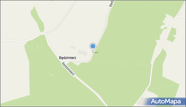 Będzimierz, Będzimierz, mapa Będzimierz