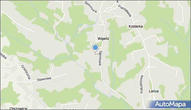 Świątniki Górne, Beskidzka, mapa Świątniki Górne